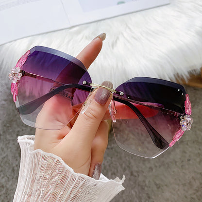 Sunglasses Female Rhinestone