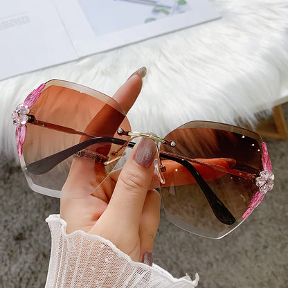 Sunglasses Female Rhinestone