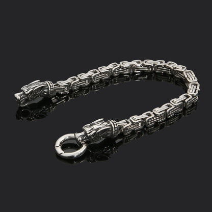 New Faucet Stainless Steel Bracelet Viking Domineering