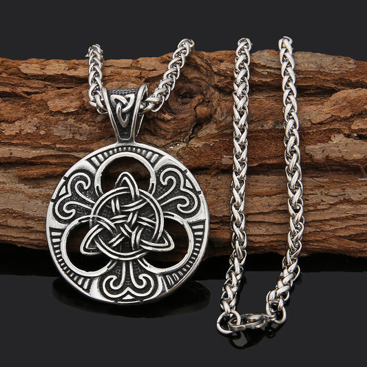 Fashionable And Personalized Concentric Knot Round Necklace